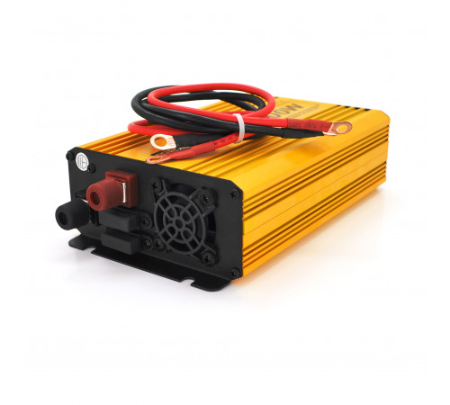 Инвертор напряжения Mexxsun MXSPSW-300, 12V/220V, 300W с правильной синусоидой, 1 Shuko, клеммные провода, Q8