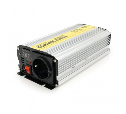 Інвертор напруги RITAR RSC-500, 12V/220V, 500W з правільною синусоїдою, 1xShuko, 1xUSB, клемні дроти, BOX, Q20 Інвертор напруги RITAR RSC-500, 12V/220V, 500W з правільною синусоїдою, 1xShuko, 1xUSB, клемні дроти, BOX, Q20