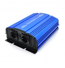 Інвертор напруги Tommatech MS-2500, 12V/220V, 2500W з апроксимованою синусоїдою, 2Shuko, USB, 2*клемні дроти, 10 запобіжників, Q2