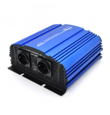 Інвертор напруги Tommatech MS-1500, 12V/220V, 1500W з апроксимованою синусоїдою, 2Shuko, USB, клемні дроти, 6 запобіжників, Q4