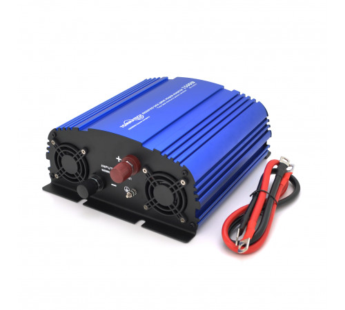 Инвертор напряжения Tommatech MS-1500, 12V/220V, 1500W с апроксимированной синусоидой, 2Shuko, USB, клеммные провода, 6 предохранителей, Q4