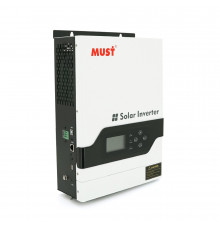 Гiбрiдне ДБЖ  MUST PV18-3224VPM, 3200W, 24V, ток заряда 60A, 160-275V, MPPT (60А, 30-160 Vdc)