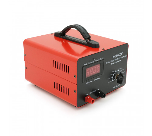 Зарядний пристрій для акумуляторів QCL-C15, AGM/LiFePO4, 5А-40А, + крокодили, 290x247x157mm