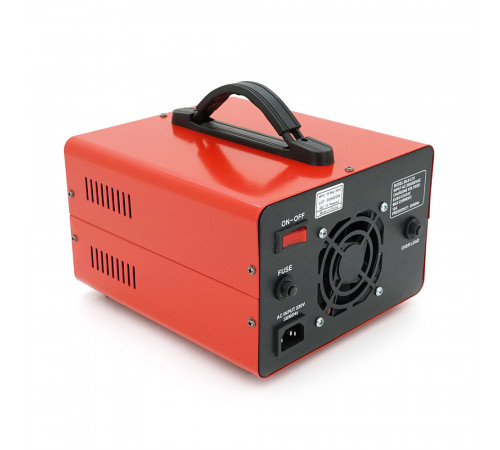 Зарядний пристрій для акумуляторів QCL-C15, AGM/LiFePO4, 5А-40А, + крокодили, 290x247x157mm