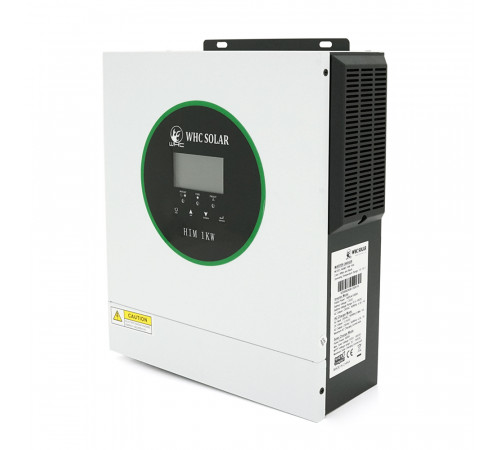 Гібридний інвертор HIM-1KW, 1000W, 12V, струм заряду 0-40A, 20-150V, MPPT (80А, 150 Vdc)