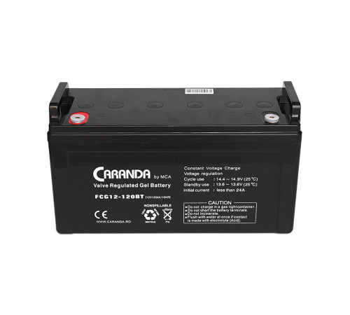 Аккумуляторная батарея MCA FCG12-120BT GEL 12 V 120 Ah (331 x 174 x 214), 33 kg