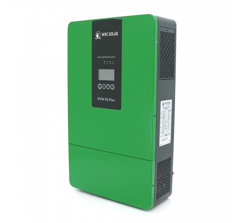 Гибридный инвертор HVM-5KW Plus Parallel, 5000W, 48V, ток заряда 0-80A, 120-450V, MPPT (80А, 450 Vdc)