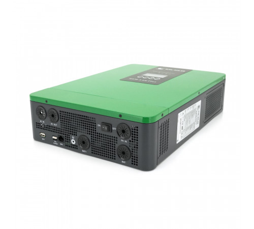 Гибридный инвертор HVM-3.6KW PLUS, 3600W, 24V, ток заряда 0-100A, 40-450V, MPPT (10А, 450 Vdc)