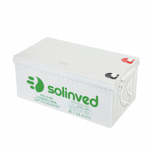 Акумуляторна батарея SOLINVED 200-12 GEL 12V 200 Ah (522 x 240 x 224), 60.3 kg Grey Q1/48