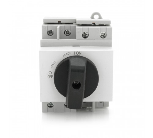 Поворотний вимикач зовнішнього монтажу HGN4-NL1-32, DC1000V, 32A, 4P, IP66, Grey