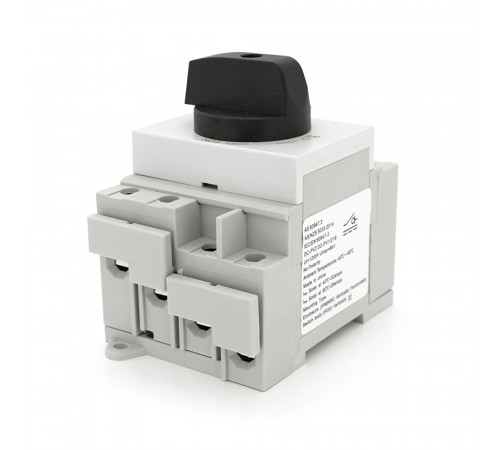 Поворотний вимикач зовнішнього монтажу HGN4-NL1-32, DC1000V, 32A, 4P, IP66, Grey