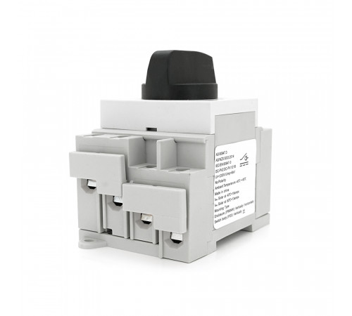 Поворотний вимикач зовнішнього монтажу HGN4-NL1-16, DC1000V, 16A, 4P, Grey