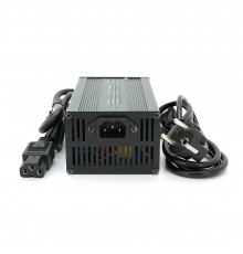 Зарядний пристрій для акумуляторів LiFePO4 48V(58,4V),16S,8A, роз'єм 3pin,173x90x50mm