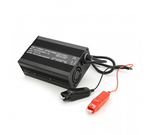 Зарядное устройство для аккумуляторов AGM 72V, 3.5A, + крокодилы, 135x90x50mm