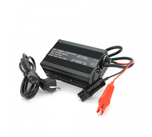 Зарядное устройство для аккумуляторов Li-ion 33.6V,8S,8A,+ крокодилы,135x90x50mm