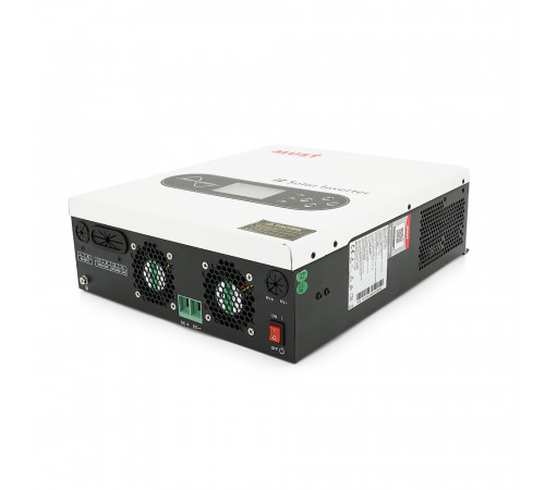 Гибридный инвертор MUST PV1800-1612 ECO, 2000VA/1600W, 12V, ток заряда 16-80А, MPPT 80А, 290*367*111мм, 6,4 кг