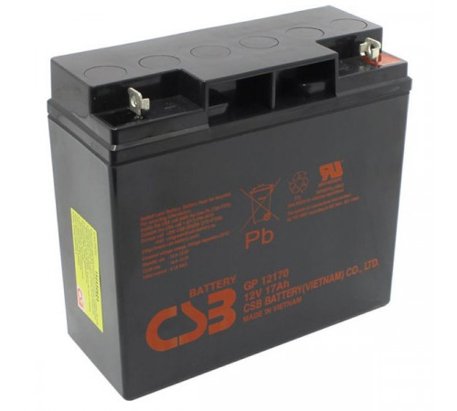Акумуляторна батарея CSB GP12170B1, 12V 17Ah (181х77х167мм) Q4/96 Акумуляторна батарея CSB GP12170B1, 12V 17Ah (181х77х167мм) Q4/96
