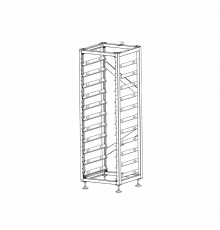 Стандартная стойка (10 шт.) BOS-A-RACK-11 Deye