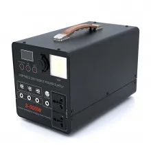 Портативный PowerBank S-500W, LiFePo4 40000mAh, 220V/30A, 2*AC/220V+4*DC/12V+6*USB/5V, LED, Q2