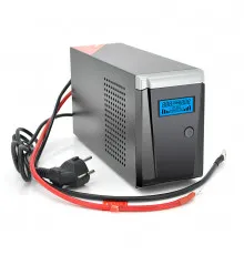 ИБП с правильной синусоидой RITAR RTSW-600 LCD, 12В, под наружный АКБ, Q4 (320*132*210) 4,2 кг (260*85*140)