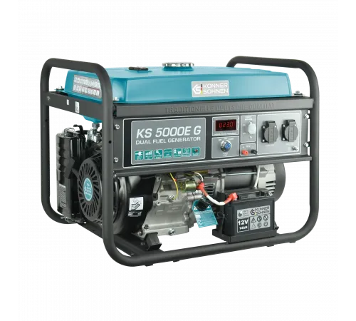Генератор газобензиновий «Könner & Söhnen» KS 5000E G