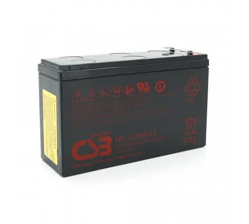 Акумуляторна батарея CSB HR1224WF2, 12V 6.5AH (151х51х94мм) Q12