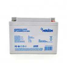 Акумуляторна батарея MERLION AGM GP12260M6 12 V 26 Ah (165 х 125 х175 )  Q1