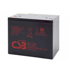Аккумуляторная батарея CSB GPL12750, 12V 75Ah (261х168х215мм)