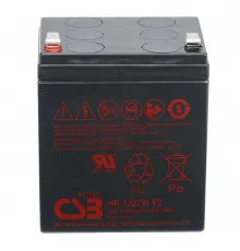 Аккумуляторная батарея CSB HR1227WF2, 12V 6,5Ah (90х70х106мм), 1.97 кг Q10