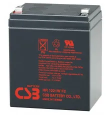 Аккумуляторная батарея CSB HR1221WF2, 12V 5Ah (90х70х100(105)) Q10/630