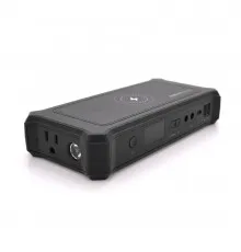 Портативный PowerBank мощностью 100W, 27000mAh (99.9Wh), 2xUSB-A Output: 5V/3.5A, DC Output: 12V/10A, Wireless Charger: 10W, LED, Q6
