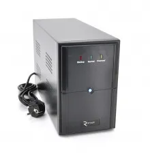 ИБП Ritar E-RTM600L-U (360W) ELF-L, LED, AVR, 2st, USB, 2xSCHUKO socket, 1x12V7Ah, металлический Case Q4 (370*130*210) 4,8 кг (310*85*140)