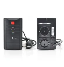 ДБЖ Ritar RTM525 (315W) Standby-L, LED, 1st, 2xSCHUKO socket, 1x12V4.5Ah, metal Case ( 260 х 85 х 140) Q4