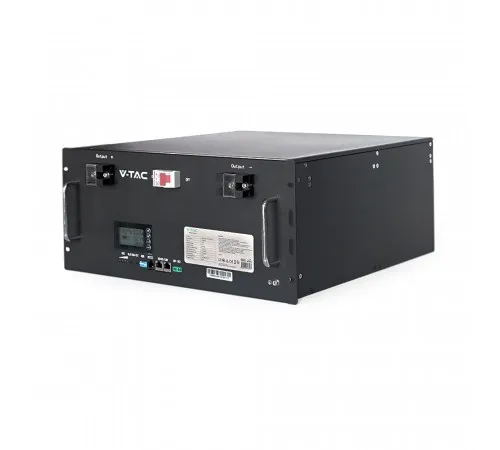 Аккумуляторная батарея V-TAC LiFePO4 48V 200Аh 9,6kWh,(100/100A) 445x244x500mm, 78kg