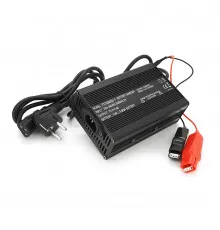 Зарядное устройство для аккумуляторов LiFePo4 60V(73V),20S,4A, + крокодилы,135x90x50mm