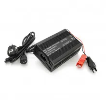 Зарядний пристрій для акумуляторів LiFePo4 48V(58,4V),16S,5A, крокодили,135x90x50mm