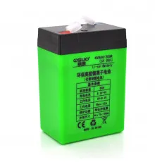 Акумуляторна батарея літієва QiSuo 6V 8A з елементами Li-ion 18650 (70X46X100)