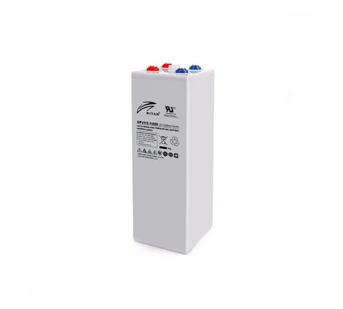 Аккумуляторная батарея RITAR OPzV 2-1000, Gray Case, 2V 1000.0Ah (1200 С) ( 233 х 210 х 646(703) ) 57.3 кг Q1/36