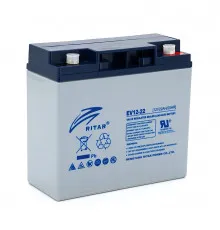 Тяговая аккумуляторная батарея RITAR EV12-22,12V 22Ah, M5 (181 х 77 х 170), Q4
