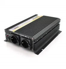 Инвертор напряжения ORBUS ORMS24-1800 (1800Вт), 24/220V, approximated, 2 Shuko, клеммные провода, 5 предохранителей, Box.Q20
