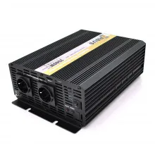 Инвертор напряжения ORBUS ORMS24-2500 (2500Вт), 24/220V, approximated, 2 Shuko, клеммные провода, 6 предохранителей, Box.Q20