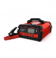 Автоматическое ЗУ для аккумулятора DEMUDA 12V/24V (MF,WET,AGM,GEL), AC110/220V, DC14,8В/29,6В, Ток заряда 12V/8A, 24V/6A, LCD, крокодилы