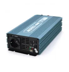 Інвертор напруги Mexxsun MXS-1500, 12V/220V, 1500W з модифікованою синусоїдою, 2 Shuko, клемні дроти, Q6