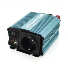 Інвертор напруги Mexxsun MXS-150, 12V/220V, 150W з модифікованою синусоїдою, 1 Shuko, клемні дроти, Q30