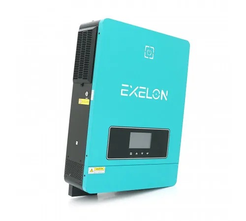 Гібридний інвертор Exelon EMAX PRO-10.2 KW, 10200VA, 48V, струм заряду 0-160A, MPPT (90-450VDC, 2/18A), 530x390x170mm, 16.2 kg Гібридний інвертор Exelon EMAX PRO-10.2 KW, 10200VA, 48V, струм заряду 0-160A, MPPT (90-450VDC, 2/18A), 530x390x170mm, 16.2 kg
