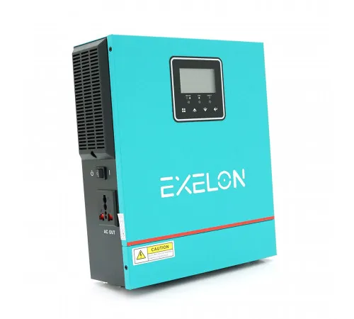 Инвертор Exelon EXS-1000/12, 1000VA, 12V, ток заряда 0-40A, MPPT (20-150VDC, 80A), 290x240x91mm, 3.5kg