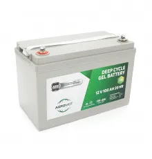 Аккумуляторная батарея AGROMOT GEL 12V 100 Ah (330 х 170 х 250), 31kg, Gray Case, Q1